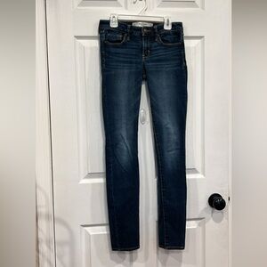Abercrombie & Fitch Dark Blue Skinny Jeans